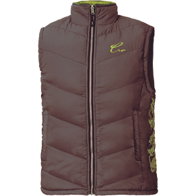 Veste sieviešu Cerva Yowie, brūna krās./zaļa krās., XS izmērs