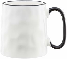 Puodelis Ambition Zanzi, juoda sp., 0.400 l