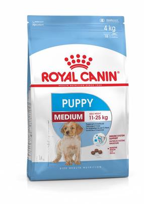 Сухой корм для собак Royal Canin Puppy Medium, курица/свинина, 15 кг