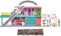 Rinkinys Mattel Polly Pocket Polly Pocket Sweet Adventures Rainbow Mall HHX78, įvairių spalvų