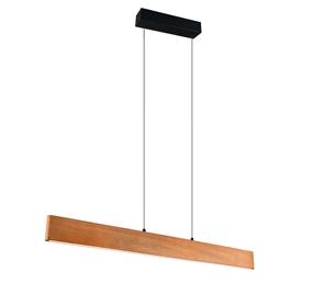 Lampa griesti Trio Edgewood, LED, 2700 - 6000 °K, 1 x 27 W, brūna krās./balta krās. / melna krās.