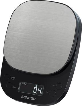 Elektroninės virtuvinės svarstyklės Sencor SKS 0804BK, juoda sp.