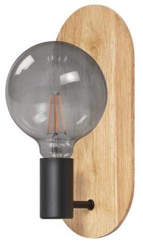 Šviestuvas sieninis Ledvance Decor Wood, E27, 1, nėra gaubto / ruda sp.