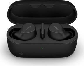 Bezvadu austiņas Jabra Evolve2 USB-A MS, melna krās.
