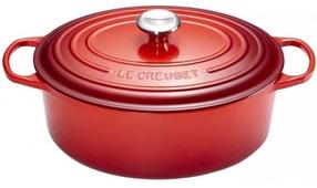 Emalēts čuguna katls Le Creuset, Ø31 cm, 6.3 l, sarkana krās.