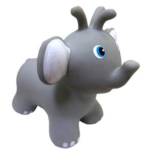 Lēkāšanas rotaļlieta, zilonis Gerardo's Toys 54931, gumija, pelēka krās.