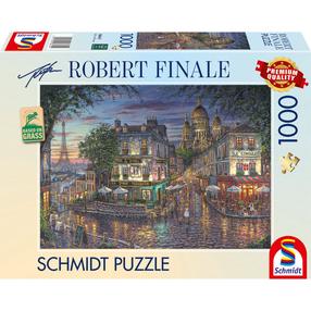 Dėlionė Schmidt Robert Finale Montmatre 58645, 49.3 cm x 69.3 cm, 1000 vnt., įvairių spalvų