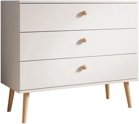 Kumode ADRK Beni, balta krās., 85 cm x 41 cm x 100 cm