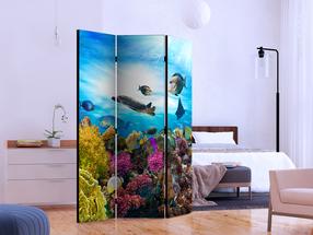 Vahesein Artgeist Coral Reef Paraventtc1677, mitmevärviline, 135 cm x 172 cm