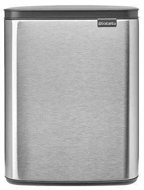 Šiukšliadėžė Brabantia Bo, plieno sp., 12 l, 37.5 cm x 29.5 cm