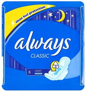 Гигиенические прокладки Always, Classic, 8 шт.