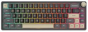 Juhtmega mänguklaviatuur Royal Kludge RKR65 Brown switch, Inglise (US), hall v.
