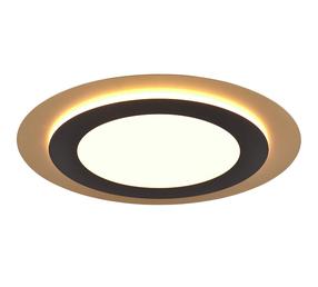 Lampa griesti Trio MORGAN 641519280, 2700 - 6500 °K, 1 x 42 W, zelta krās. / melna krās.