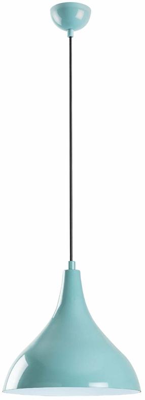 Lampa griesti Opviq Bitlis 892OPV1967, E27, 1 x 40 W, tirkīza krās. / tirkīza krās., 26 x 26 cm