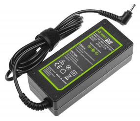Nešiojamo kompiuterio įkroviklis Green Cell, 65 W, 100 - 240 V