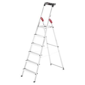 Лестницы односторонние бытовые Hailo L60 6 steps, 328 см, 190 см
