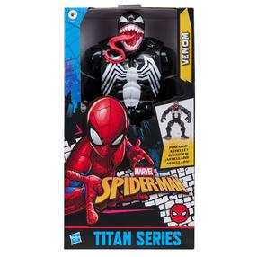 Фигурка-игрушка Hasbro Spiderman Titan Series Venom, 30.5 см, черный цв.