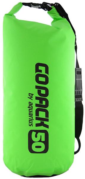 Водонепроницаемая сумка Aquarius GoPack, 50 л, зеленый цв.