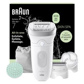 Epiliatorius Braun Silk•épil 7 SkinSpa SE7-081, balta sp.