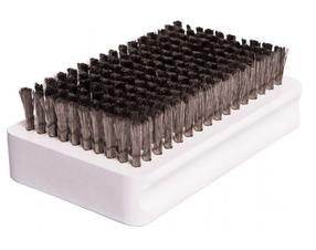 Slēpju sagatvošanas birste Skigo Steel Brush, Balta krās.