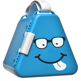 Mänguasjade kast, mänguasjade jaoks Trunki TeeBee TeeBee, sinine v., 18 x 18 x 16 cm