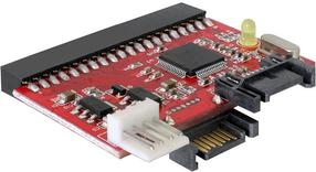 Adapteris Delock IDE, SATA, raudona sp.