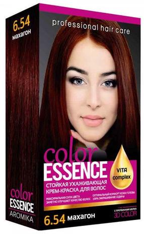 Plaukų dažai Aromat Color Essence, mahogany sp., Mahogany Aromat 6.54, 70 ml