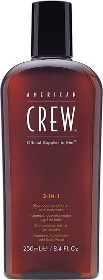 Kūno prausimosi želė vyrams American Crew, 250 ml