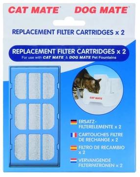 Filter joomiseks Cat Mate, 2 tk, sinine v./valge v.