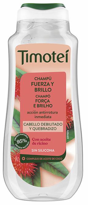 Šampūns Timotei Strength and Shine With Castor and Coconut Oil, 300 ml