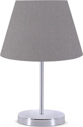 Galda stāvlampas Opviq AYD - 2011, E27, 60W, pelēka krās./sudraba krās.