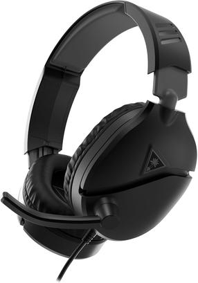 Vadu spēļu austiņas bērniem Turtle Beach Recon 70 PC, melna krās.