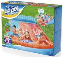Pripučiama vandens čiuožykla Bestway H2OGO! Tsunami, 488 cm x 241 cm, mėlyna sp./oranžinė sp.