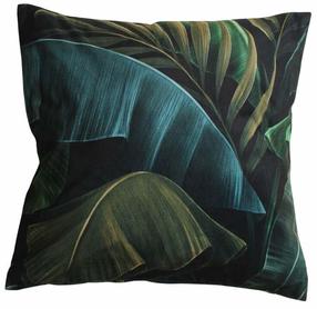 Dekoratīvs spilvena pārvalks Splendid Nusa, zila krās./zaļa krās., 45 cm x 45 cm