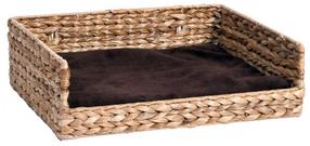 Kaķu guļvieta Karlie Banana Leaf Lounger, brūna krās., 44 cm x 34 cm