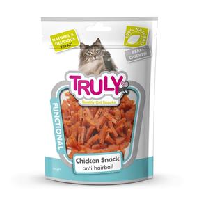 Kassimaius Truly Snack Anti-Hairball, kanaliha, 0.05 kg