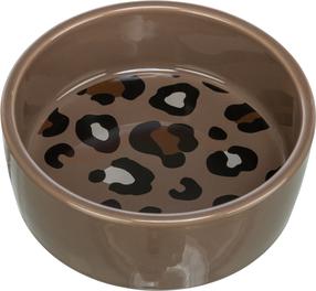 Bļoda dzīvniekam Trixie Leo, 0.3 l, 12 cm x 12 cm, brūna krās.