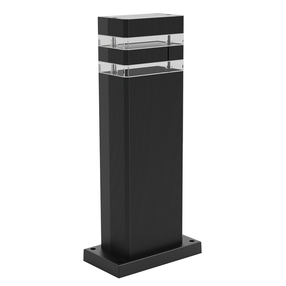 Vabalt seisev välisvalgusti Eko-Light Vini, 8W, GU10, IP54, must v., 15.3 cm x 40 cm