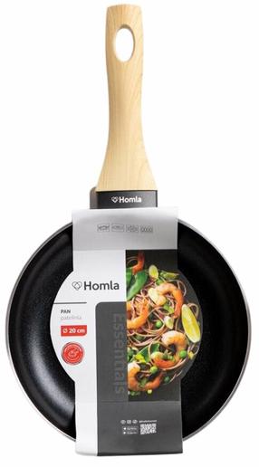 Cepšanas panna Homla B2 Albero Essentials 732829 N2H.235687, Ø 20 cm, alumīnijs