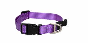 Antkaklis šunims Rogz Utility Classic, violetinė sp., 200 - 310 mm x 11 mm