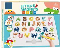 Magnetinis žaislas Madej Letter Magnets, 1.2 cm, EN, įvairių spalvų