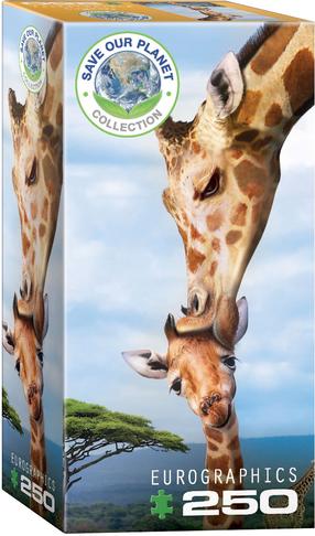 Пазл Eurographics Save Our Planet Giraffes 8251-0294, 48.26 см x 33.02 см, 250 шт., многоцветный