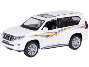 Žaislinis automobilis MSZ Toyota Land Cruiser Prado, balta sp.