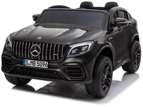 Bērnu elektroauto Lean Cars Mercedes GLC 63S, melna krās.