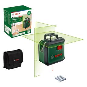 Ristlaseri lood Bosch AdvancedLevel 360 0603663B06, roheline