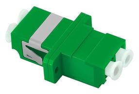 Adapteris Qoltec SingleMode LC/APC, balta sp./žalia sp.