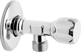 Leņķa vārsts Ferro Z1212G, regulējams, ūdens patēriņa regulēšanai, 1/2" m