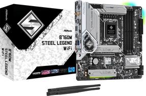 Pagrindinė plokštė ASRock B760M Steel Legend WiFi