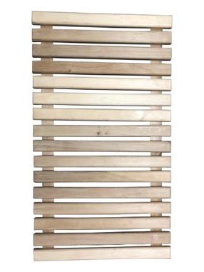 Sauna põrandarest Flammifera, lepp, 90 cm x 50 cm x 6 cm