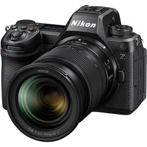 Sistēmas fotoaparāts Nikon Z 6III/Z 24-70mm, melna krās.